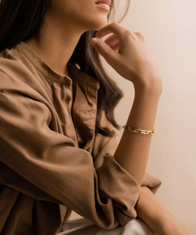 Gold Grand Link Bracelet