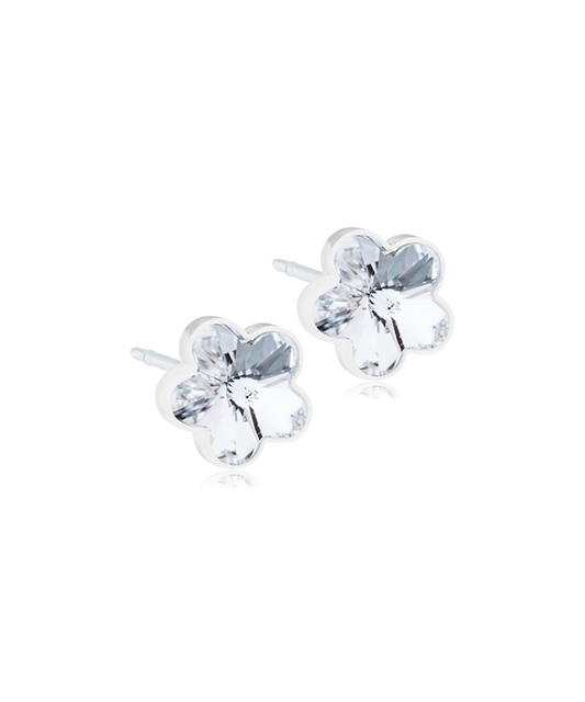 Medical Plastic Flower Earring