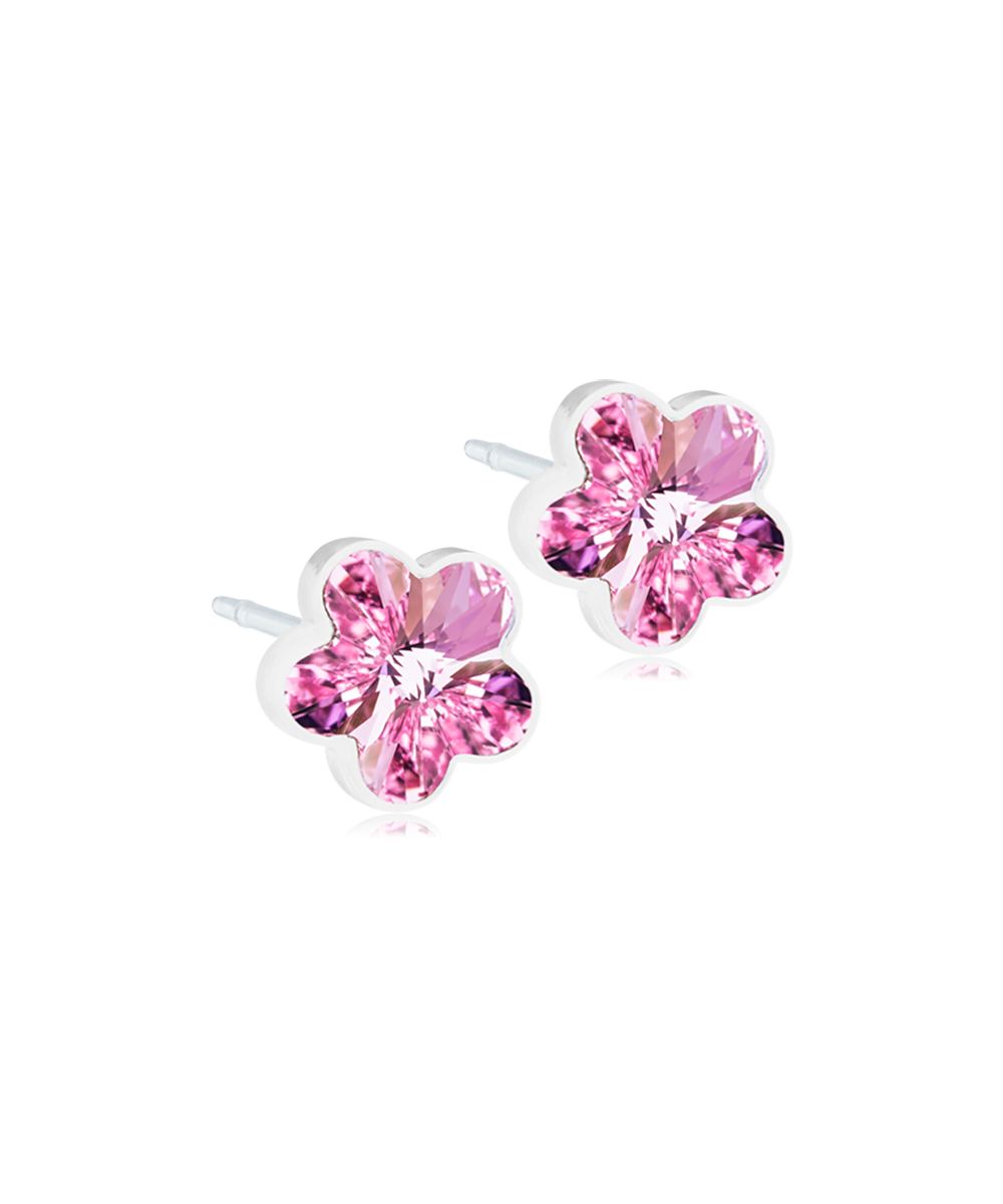 Medical Plastic Flower Earring