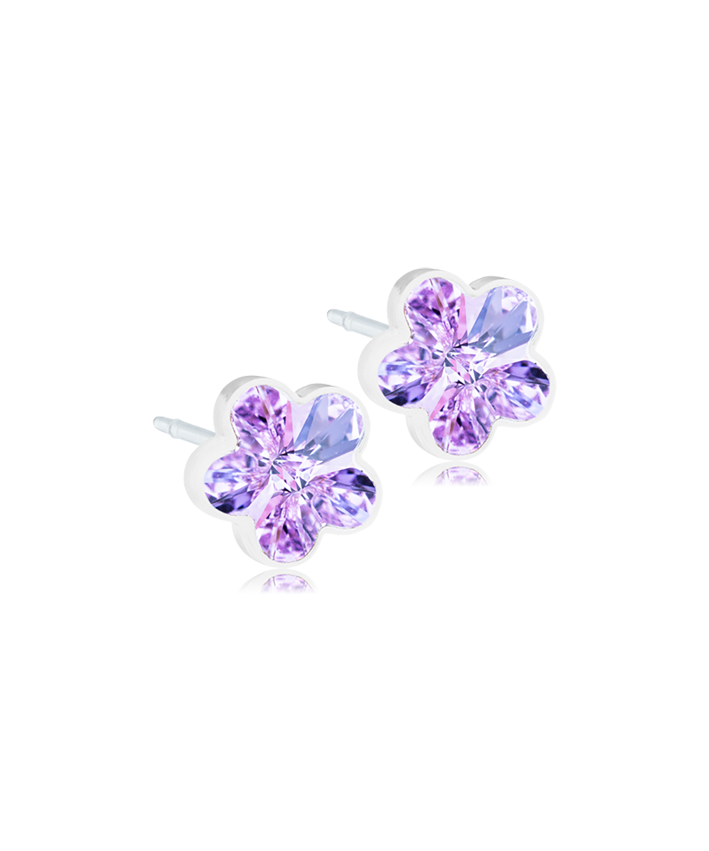 Medical Plastic Flower Earring