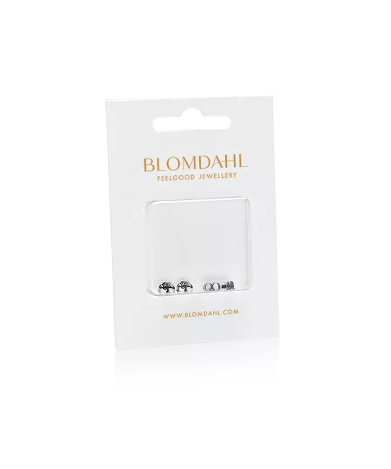 Natural Titanium Skin Friendly Earring Backs for Titanium Earrings