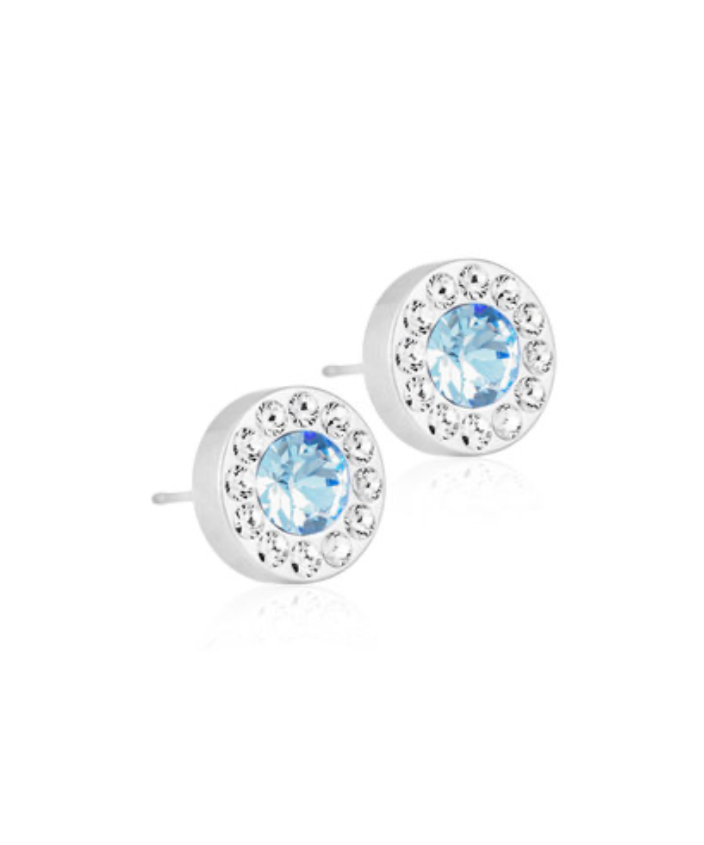 Silver Titanium Brilliance Halo 8mm