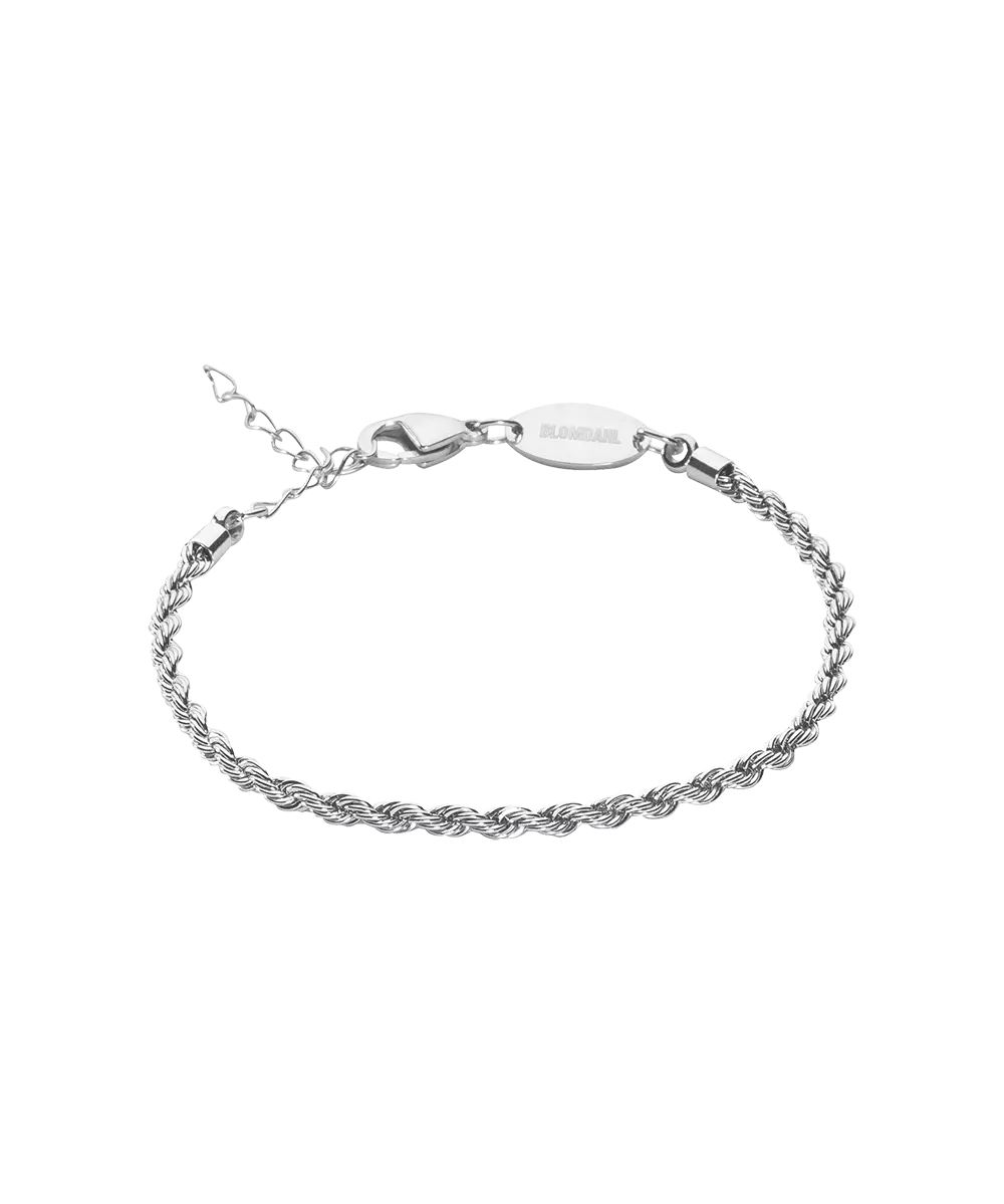 Silver Twist Bracelet