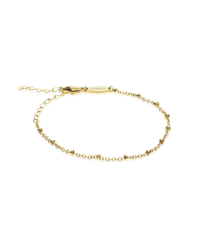 Gold Ball Bracelet 2.5mm
