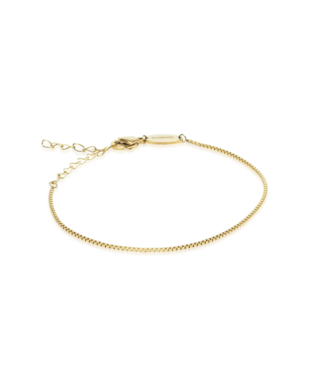 Gold Classic Bracelet 1mm