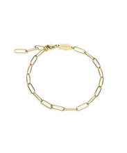 Load image into Gallery viewer, Gold Link Bracelet 3.5mm
