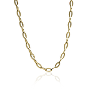 Load image into Gallery viewer, Gold Titanium Grand Link Necklace
