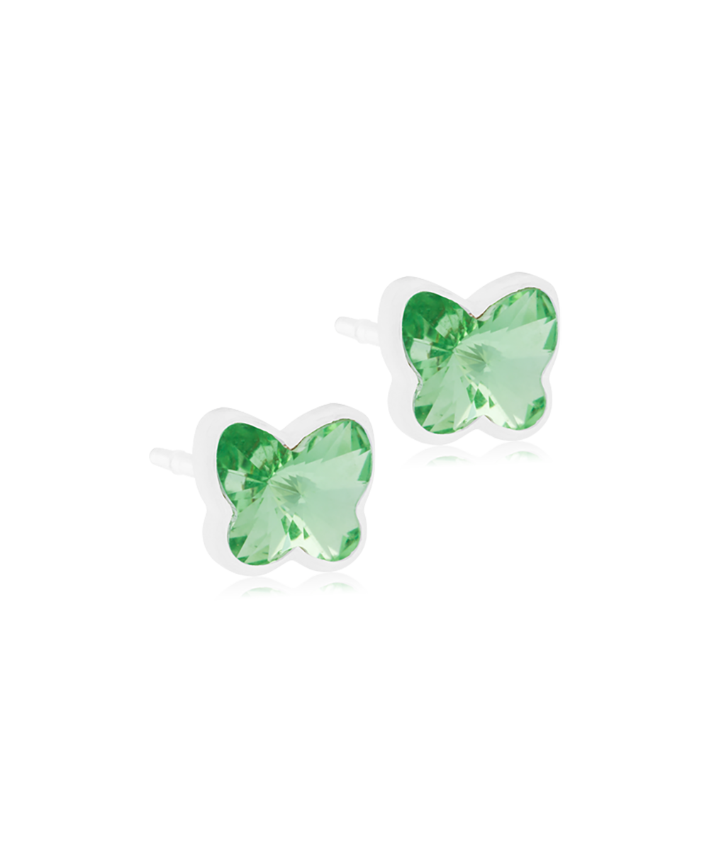 Medical Plastic Butterfly Earrings 5mm