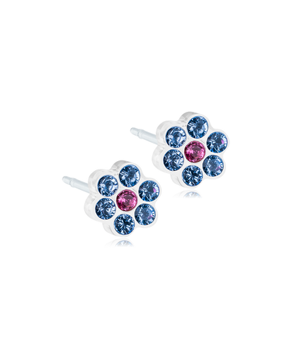 Medical Plastic Daisy Earrings 5mm