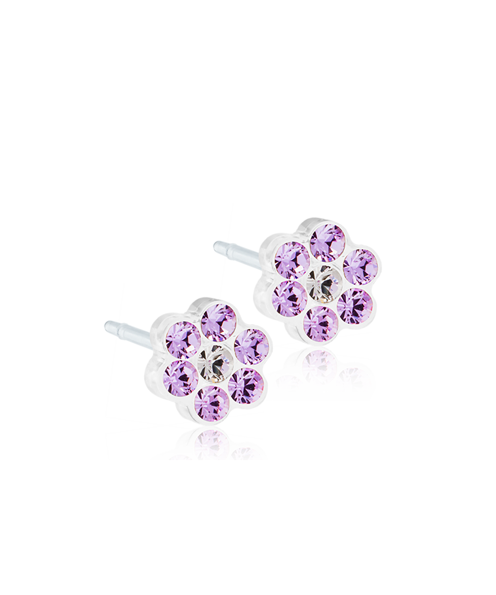 Medical Plastic Daisy Earrings 5mm