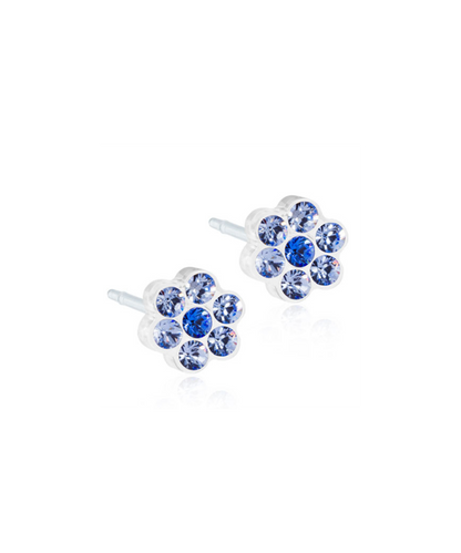 Medical Plastic Daisy Earrings 5mm