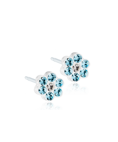 Medical Plastic Daisy Earrings 5mm