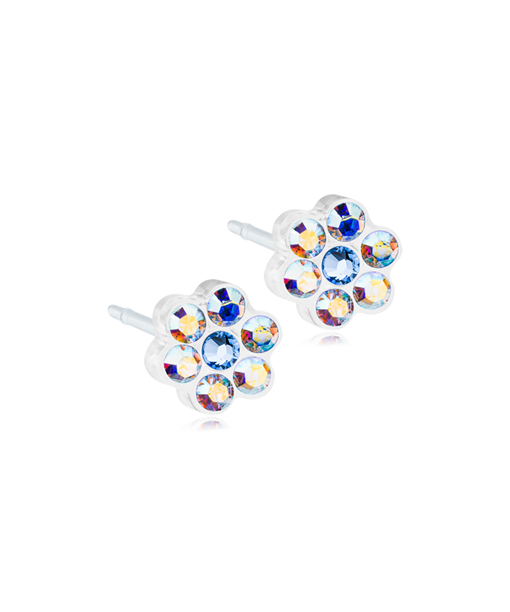 Medical Plastic Daisy Earrings 5mm