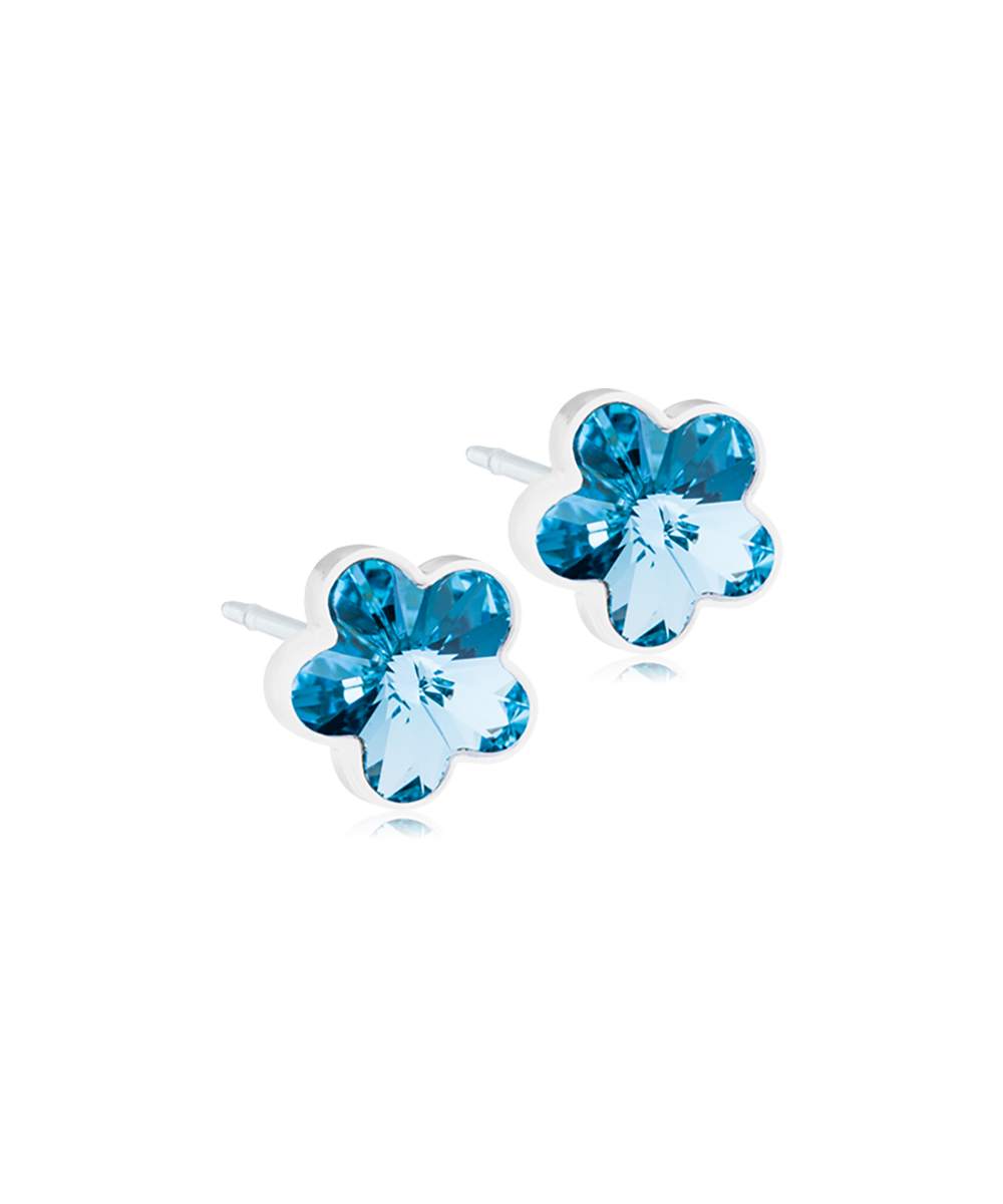 Medical Plastic Flower Earring