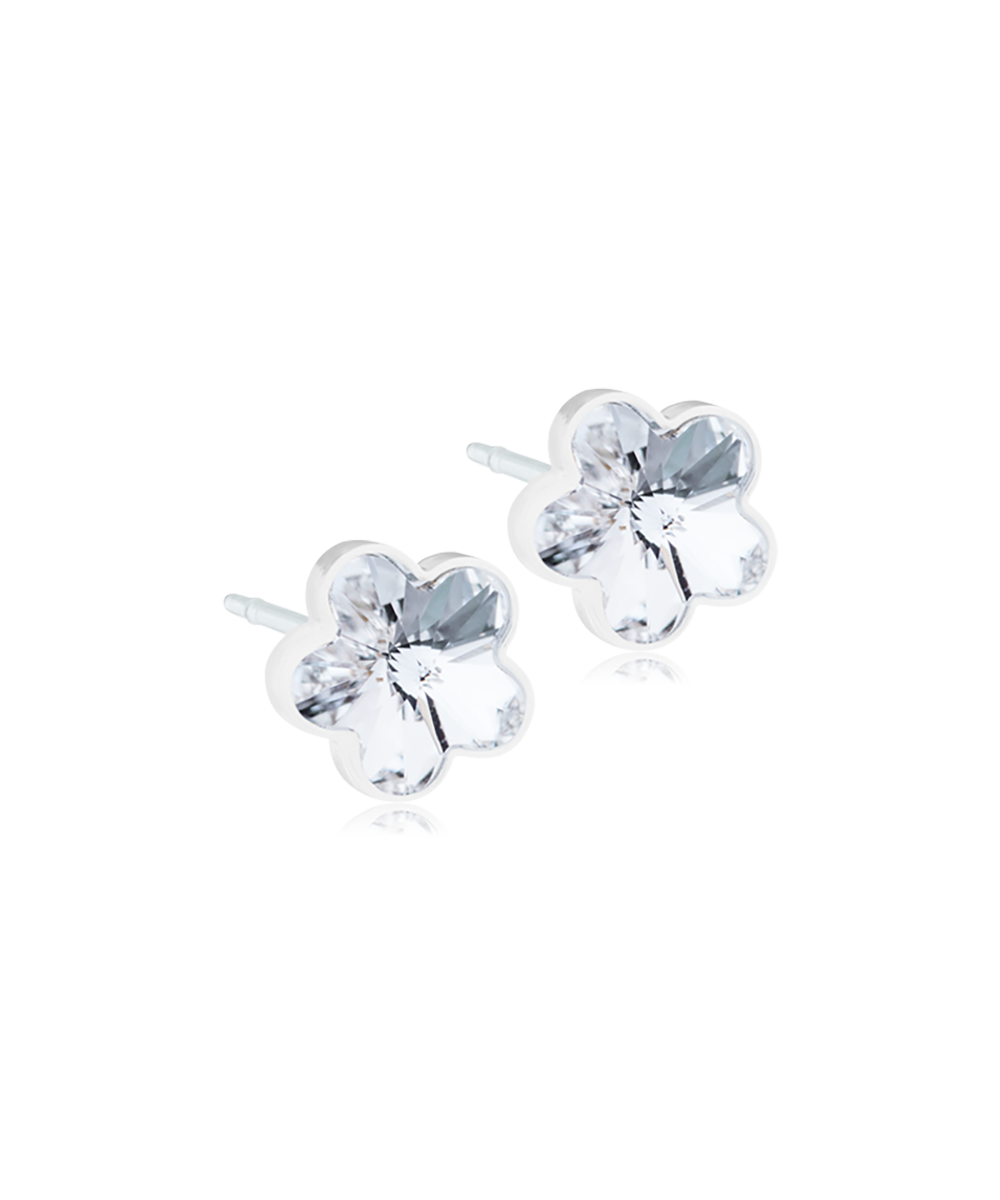 Medical Plastic Flower Earring