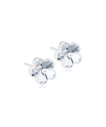 Medical Plastic Flower Earring
