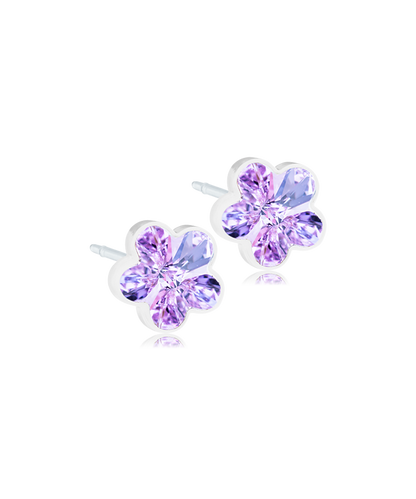 Medical Plastic Flower Earring