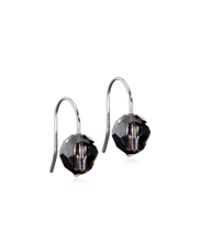 Load image into Gallery viewer, Natural Titanium Bead Pendant Earrings
