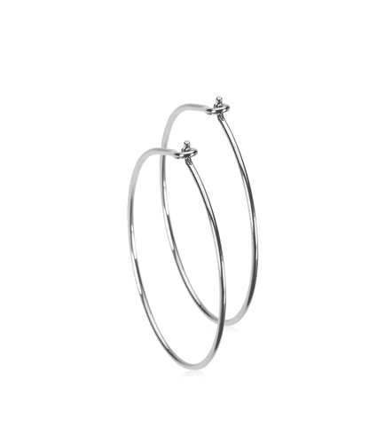 Natural Titanium Safety Ear Rings