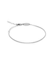 Load image into Gallery viewer, Silver Titanium Classic Bracelet 1mm
