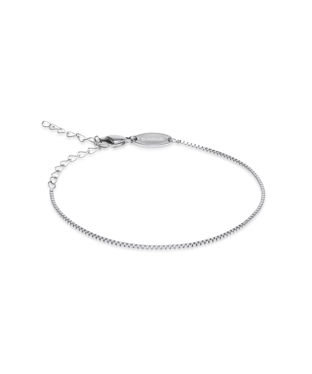 Silver Titanium Classic Bracelet 1mm