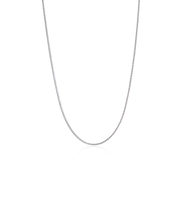 Load image into Gallery viewer, Silver Titanium Classic Necklace 2.5mm
