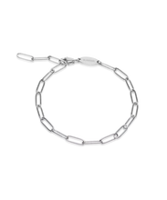 Load image into Gallery viewer, Silver Link Bracelet 3.5mm
