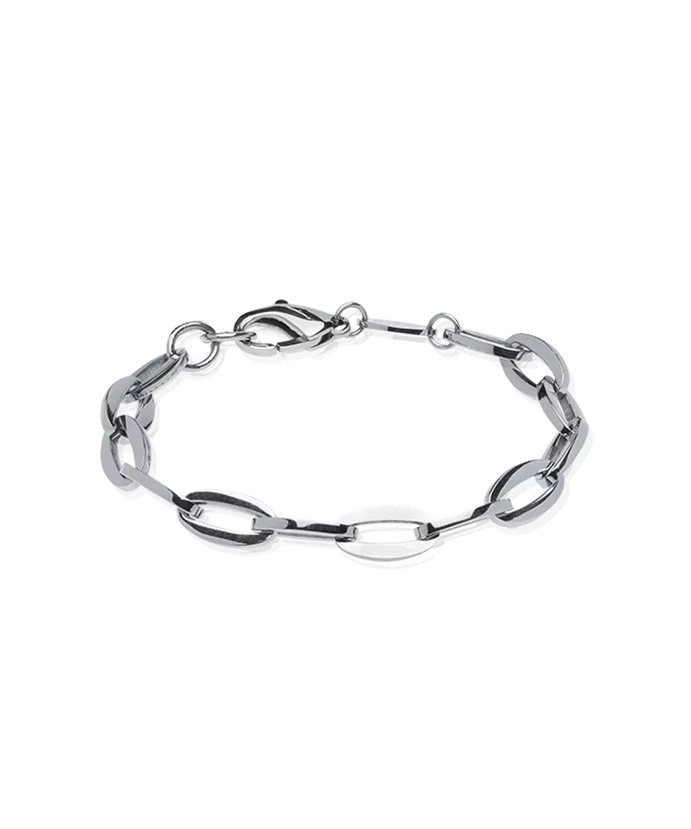 Silver Grand Link Bracelet