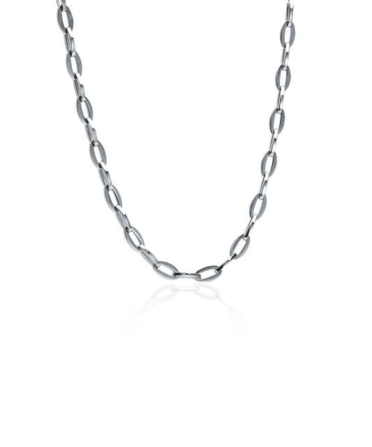 Silver Grand Link Necklace