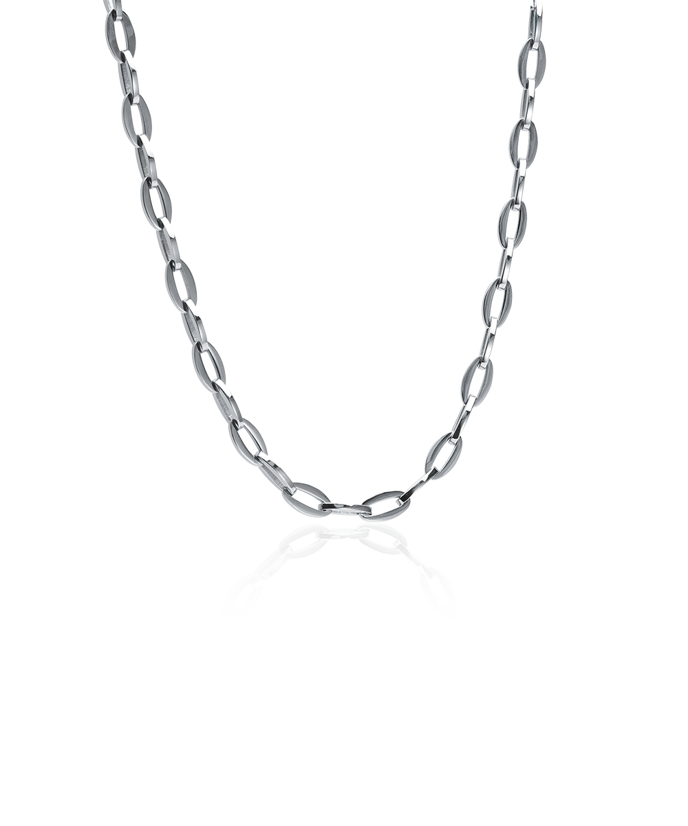 Silver Grand Link Necklace