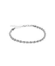 Load image into Gallery viewer, Silver Grand Twist Bracelet
