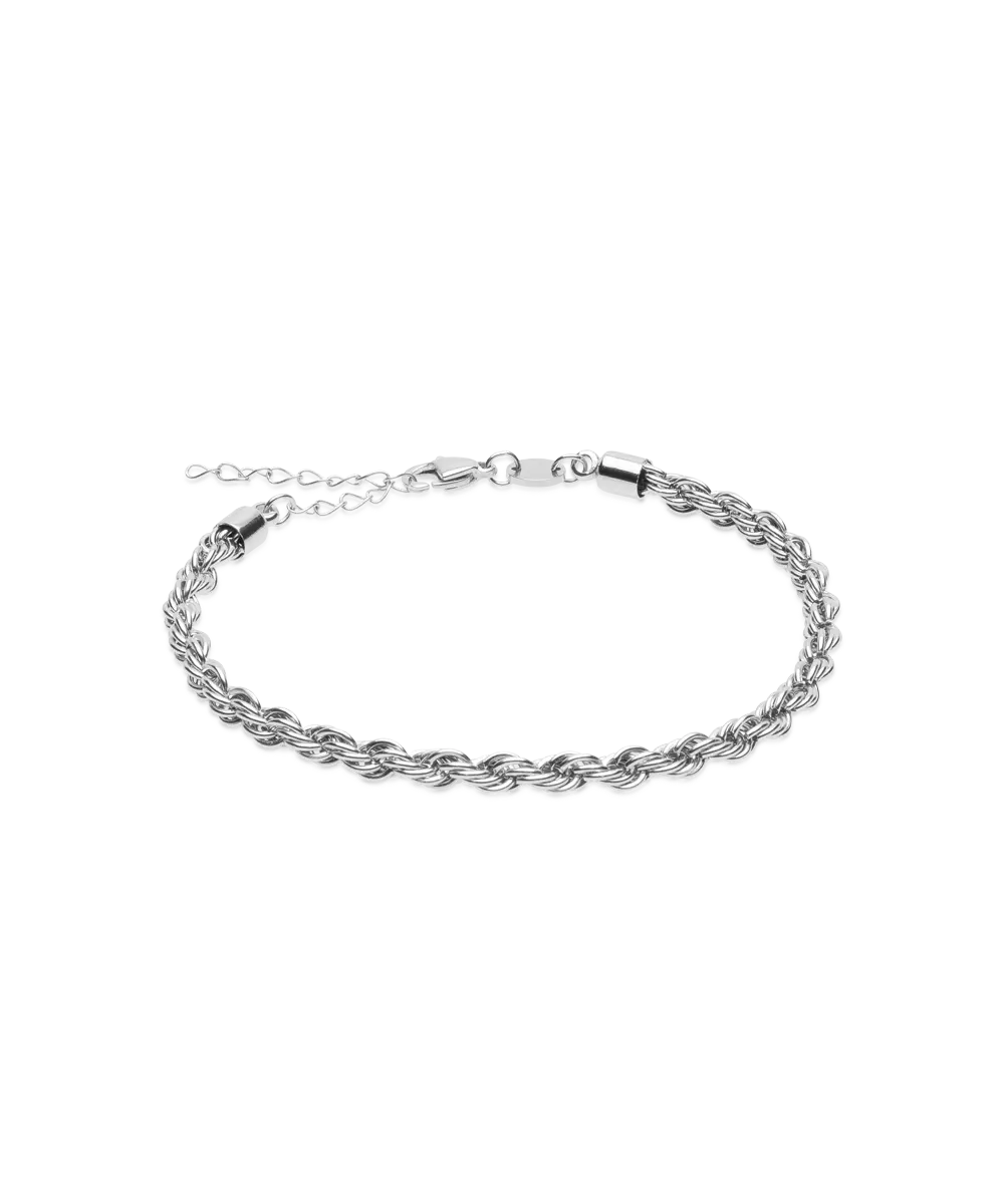 Silver Grand Twist Bracelet