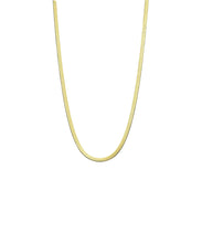 Load image into Gallery viewer, Gold Titanium Plain Necklace 2.5mm
