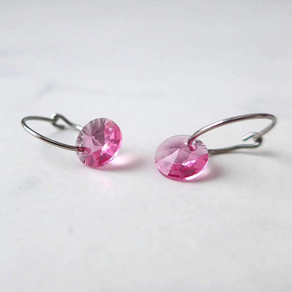 Genuine crystal cheap earrings