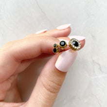 Load image into Gallery viewer, Blomdahl Singapore gold titanium brilliance halo earrings, hypoallergenic stud earrings and earrings for sensitive skin singapore set
